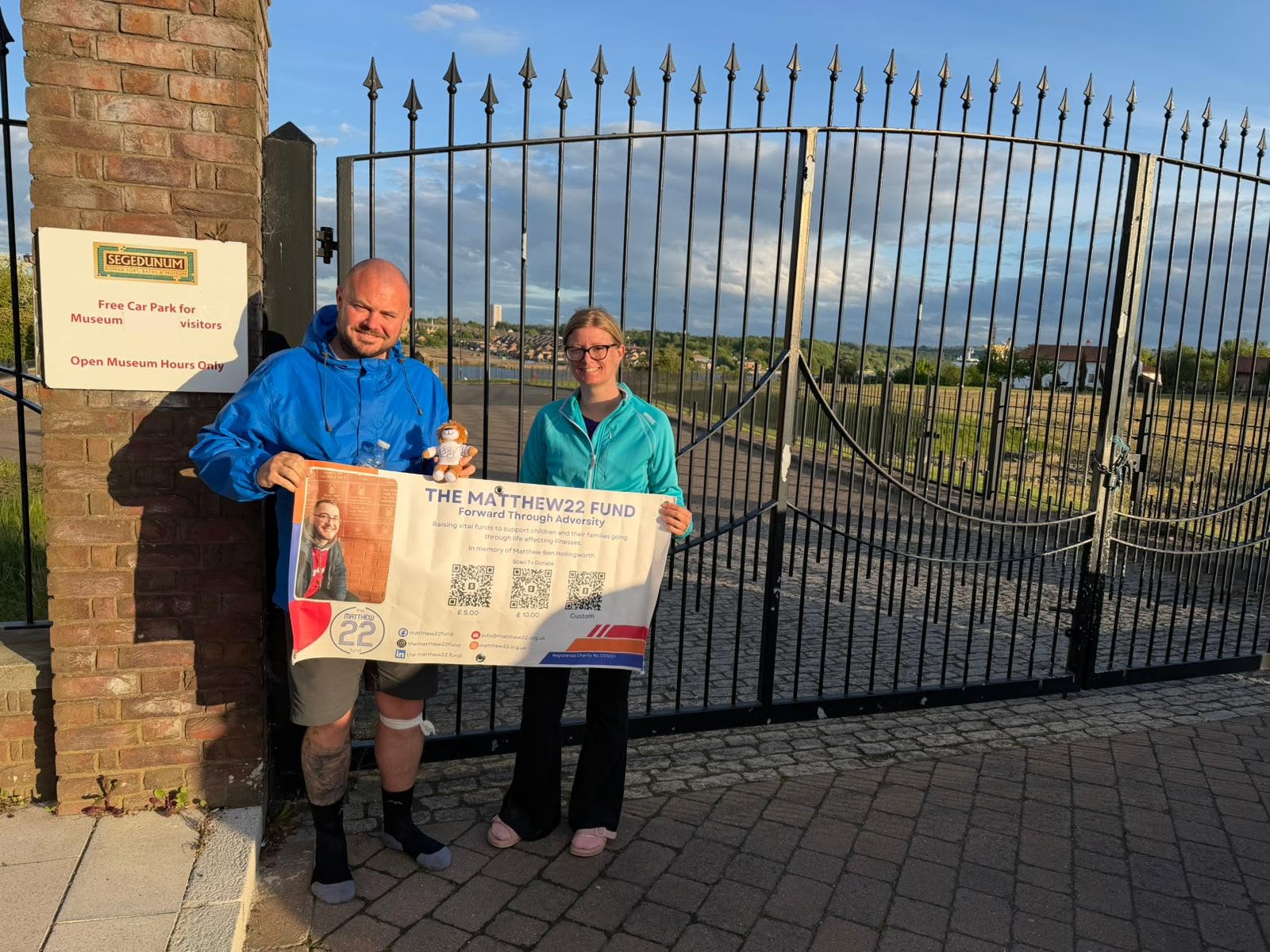 Ben & Amie Walking Hadrian’s Wall – 18 – 20 May 2026