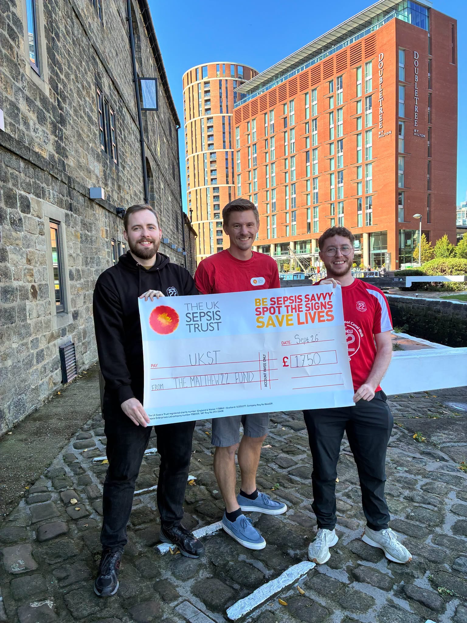 Handover to The Sepsis Trust